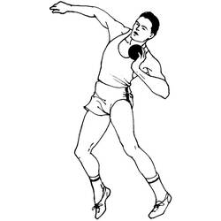 Coloring page: Athletics (Sports) #193823 - Free Printable Coloring Pages