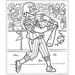 Baseball - Free printable coloring pages