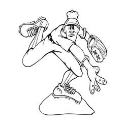 Baseball (Sports) coloring page #177109 to print and color