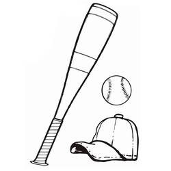 Baseball (Sports) coloring page #177111 to print and color