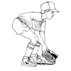 Baseball (Sports) coloring page #177116 to print and color