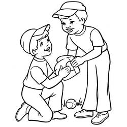Baseball (Sports) coloring page #177124 to print and color