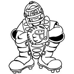 Baseball (Sports) coloring page #177129 to print and color