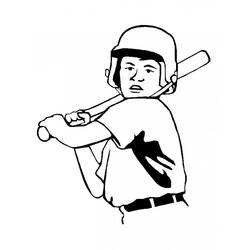 Baseball (Sports) coloring page #177132 to print and color