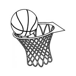 Coloring page: Basketball (Sports) #177138 - Free Printable Coloring Pages