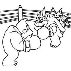 Boxing (Sports) coloring page #173908 to print and color
