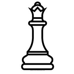 Chess (Sports) coloring page #188284 to print and color