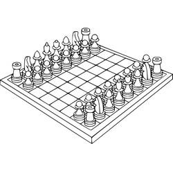 Chess (Sports) coloring page #188306 to print and color