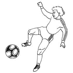 Football (Sports) coloring page #177056 to print and color