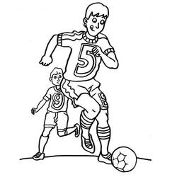 Football (Sports) coloring page #177076 to print and color
