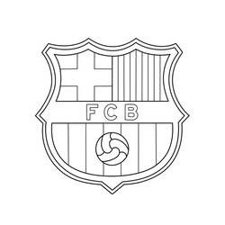 Football Logo (Sports) coloring page #190133 to print and color
