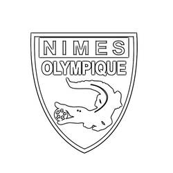 Football Logo (Sports) coloring page #190156 to print and color