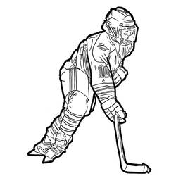 Hockey (Sports) coloring page #192372 to print and color