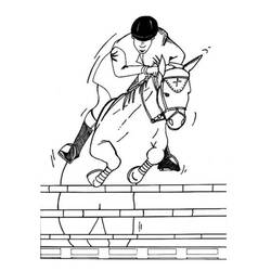 Coloring page: Horse Riding (Sports) #193431 - Free Printable Coloring Pages