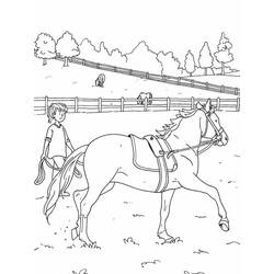 Coloring page: Horse Riding (Sports) #193434 - Free Printable Coloring Pages