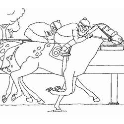 Coloring page: Horse Riding (Sports) #193435 - Free Printable Coloring Pages