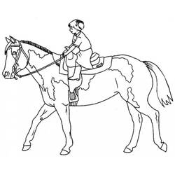 Coloring page: Horse Riding (Sports) #193440 - Free Printable Coloring Pages