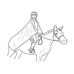 Coloring page: Horse Riding (Sports) #193441 - Free Printable Coloring Pages
