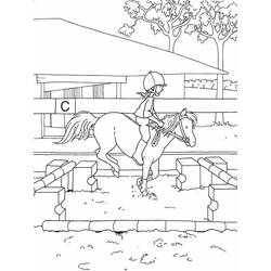 Coloring page: Horse Riding (Sports) #193443 - Free Printable Coloring Pages