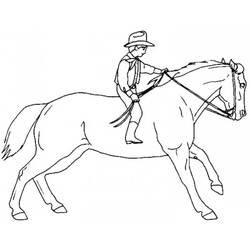Coloring page: Horse Riding (Sports) #193448 - Free Printable Coloring Pages