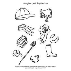 Coloring page: Horse Riding (Sports) #193453 - Free Printable Coloring Pages