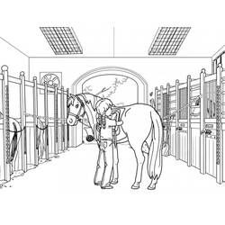 Coloring page: Horse Riding (Sports) #193459 - Free Printable Coloring Pages