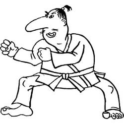 Kung Fu (Sports) coloring page #192429 to print and color