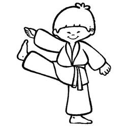 Kung Fu (Sports) coloring page #192435 to print and color