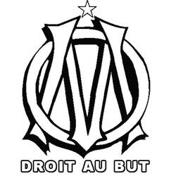 Coloring page: Marseille FC (Sports) #192999 - Free Printable Coloring Pages