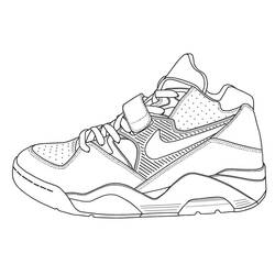Nike (Sports) coloring page #214884 to print and color