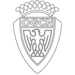Coloring page: OGC Nice (Sports) #188529 - Free Printable Coloring Pages