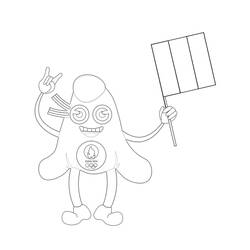 Coloring page: Olympic Games (Sports) #214576 - Free Printable Coloring Pages