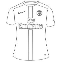 Coloring page: Paris Saint-Germain (PSG) (Sports) #191366 - Free Printable Coloring Pages