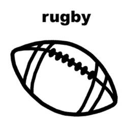 Coloring page: Rugby (Sports) #211282 - Free Printable Coloring Pages