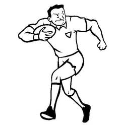 Coloring page: Rugby (Sports) #211293 - Free Printable Coloring Pages