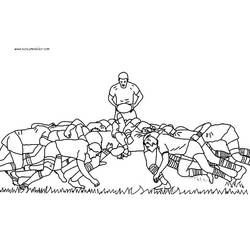 Coloring page: Rugby (Sports) #211294 - Free Printable Coloring Pages