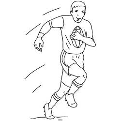 Coloring page: Rugby (Sports) #211295 - Free Printable Coloring Pages