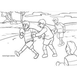 Coloring page: Rugby (Sports) #211298 - Free Printable Coloring Pages