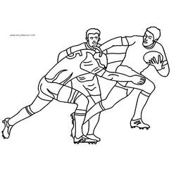 Coloring page: Rugby (Sports) #211299 - Free Printable Coloring Pages