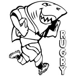 Coloring page: Rugby (Sports) #211304 - Free Printable Coloring Pages