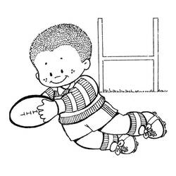 Coloring page: Rugby (Sports) #211318 - Free Printable Coloring Pages