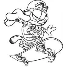 Skateboard (Sports) coloring page #139324 to print and color