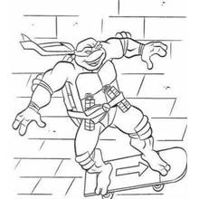 Skateboard (Sports) coloring page #139403 to print and color