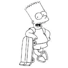 Skateboard (Sports) coloring page #139488 to print and color