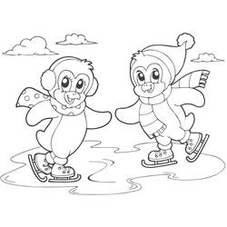 Skating (Sports) coloring page #207299 to print and color