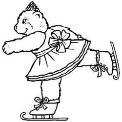 Skating (Sports) coloring page #207318 to print and color