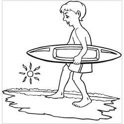 Coloring page: Surfing (Sports) #214216 - Free Printable Coloring Pages