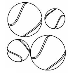 Tennis (Sports) coloring page #173788 to print and color