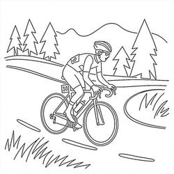 Coloring page: Tour de France (Sports) #221138 - Free Printable Coloring Pages