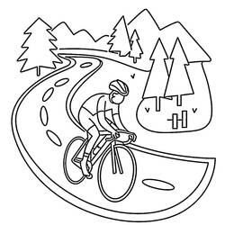 Coloring page: Tour de France (Sports) #221151 - Free Printable Coloring Pages
